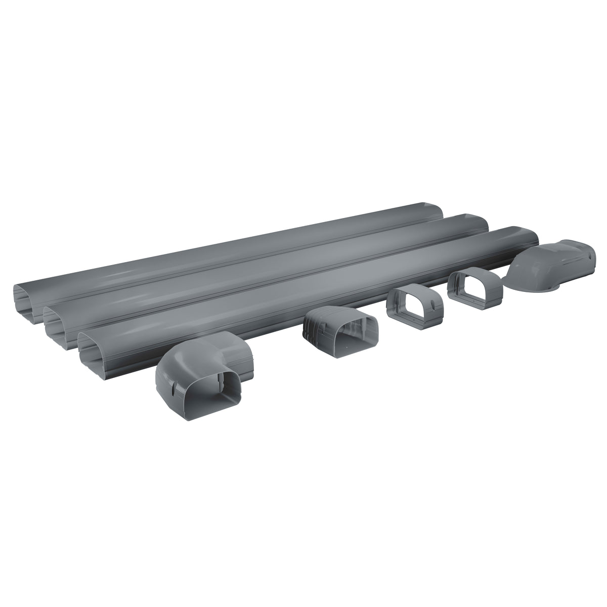 Lineguard® 4.5in Line Set Cover  - Gray