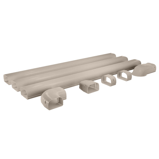 Lineguard® 4.5in Line Set Cover - Tan