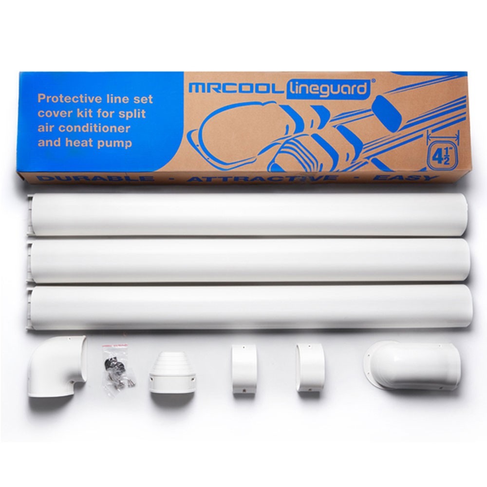 MRCOOL LineGuard line set cover kit - White